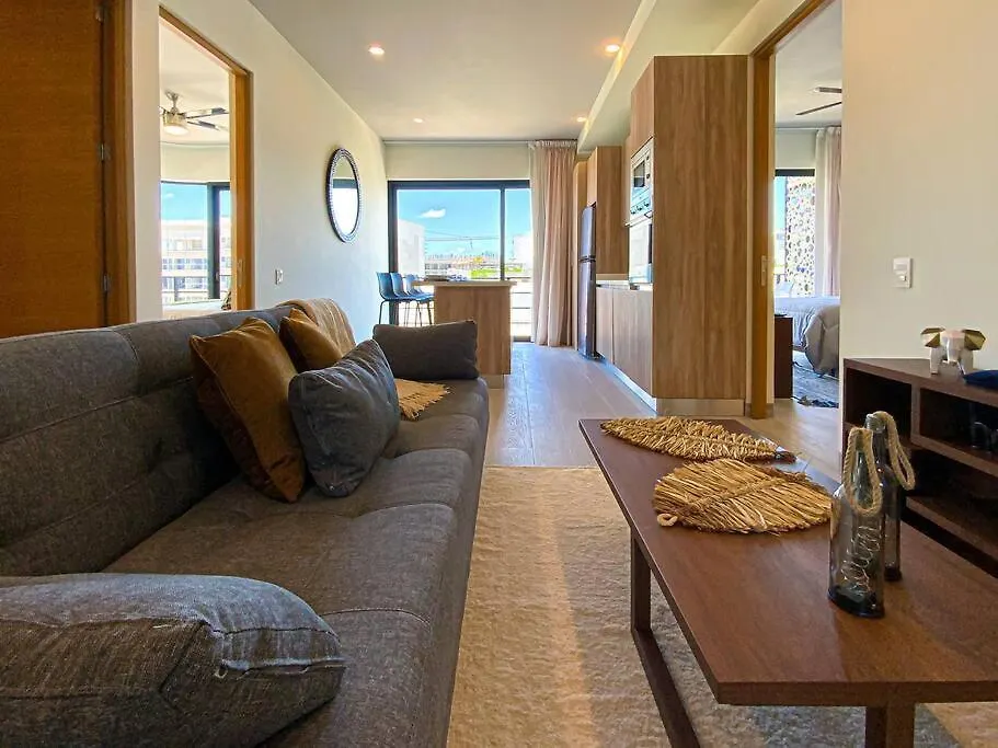 Beautiful + Luxury + Ocean View + Pool Apartment Playa del Carmen Mexico