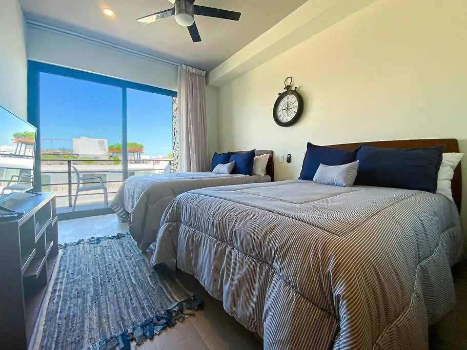 Beautiful + Luxury + Ocean View + Pool Apartment Playa del Carmen