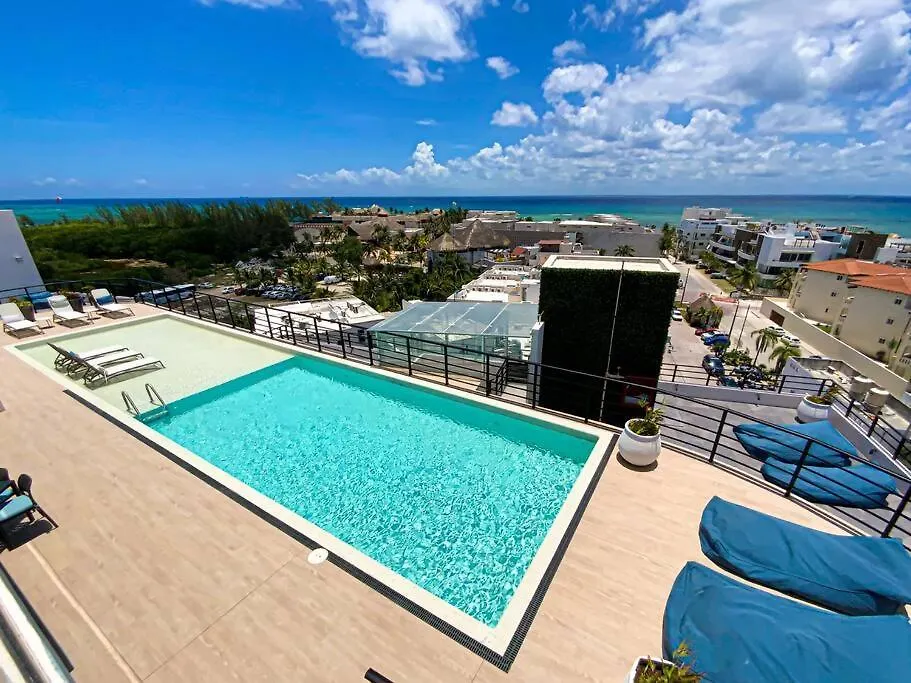 Beautiful + Luxury + Ocean View + Pool Apartment Playa del Carmen