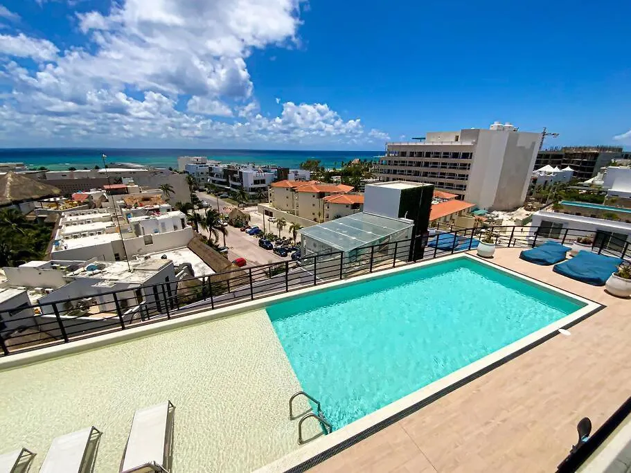 Beautiful + Luxury + Ocean View + Pool Apartment Playa del Carmen