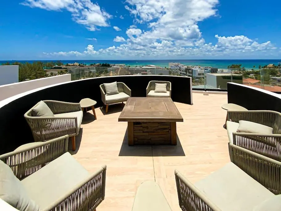 Beautiful + Luxury + Ocean View + Pool Apartment Playa del Carmen