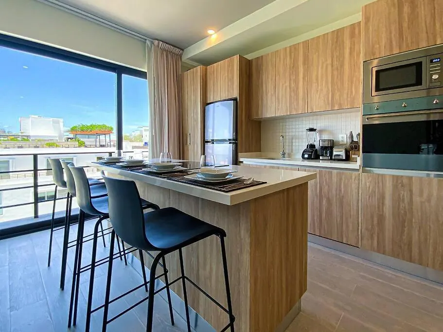 Beautiful + Luxury + Ocean View + Pool Apartment Playa del Carmen
