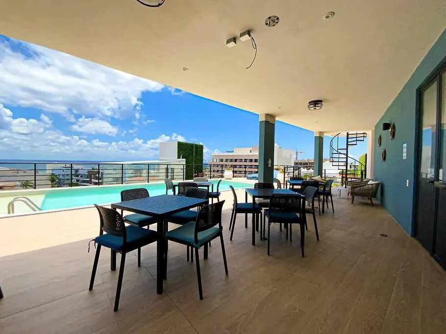 Beautiful + Luxury + Ocean View + Pool Apartment Playa del Carmen
